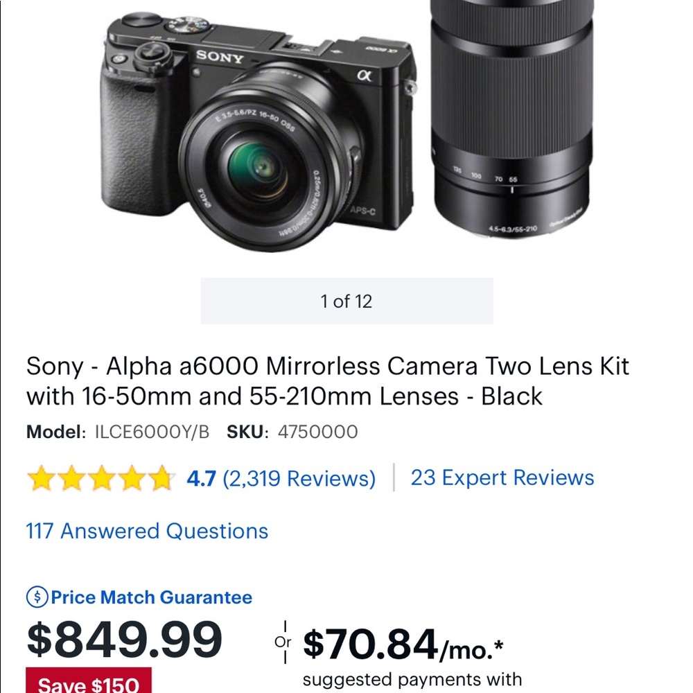 Sony a6000